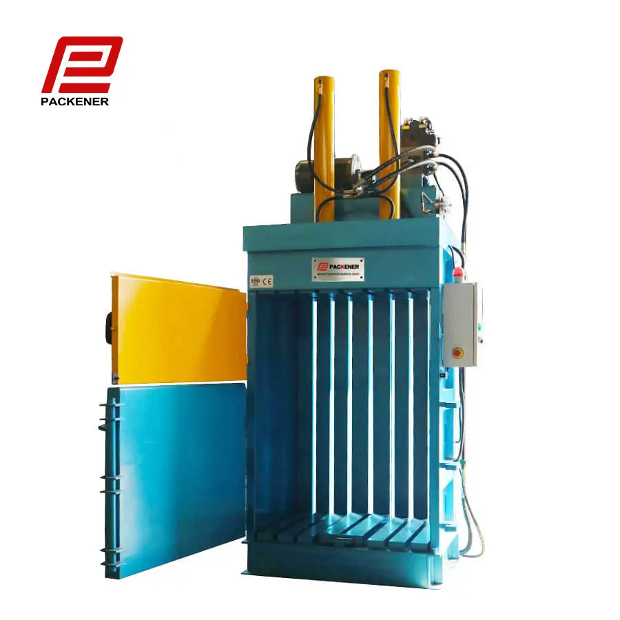 Cardboard Vertical Hydraulic Baler Machine