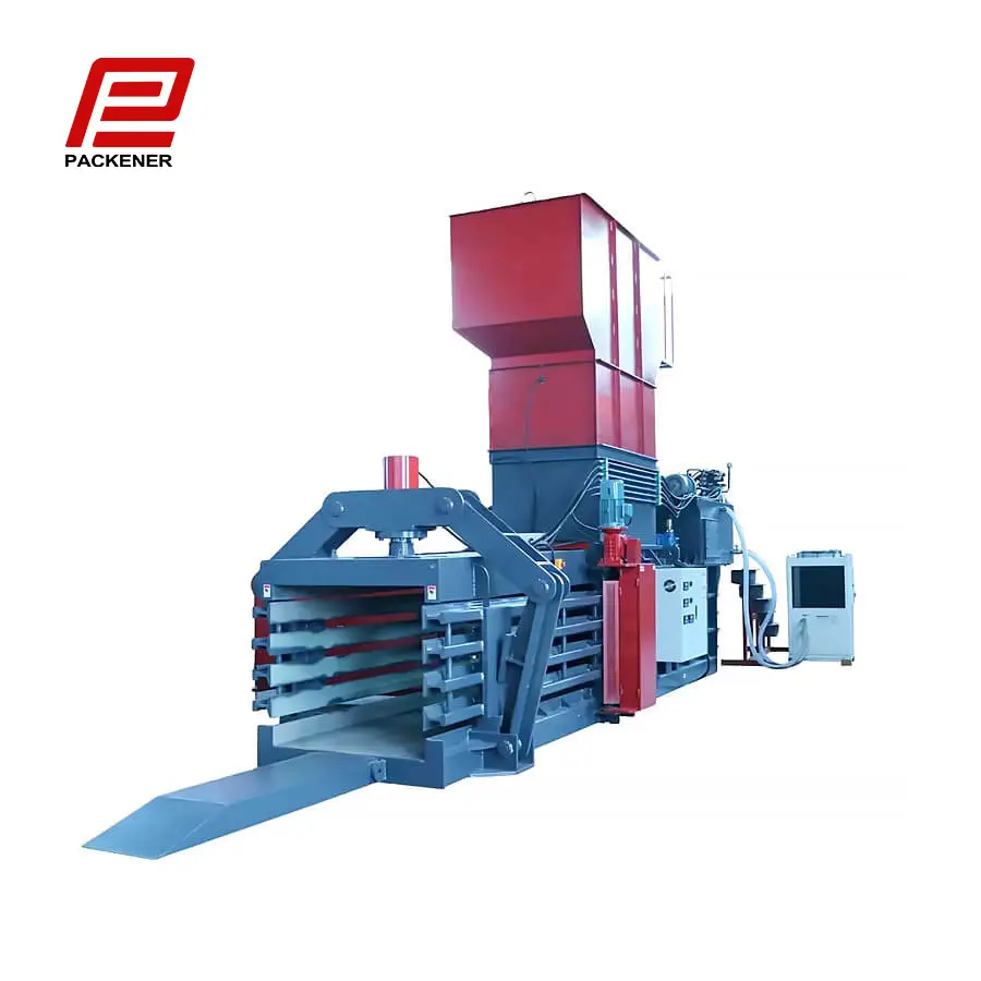 Automatic Horizontal Waste Paper Baler Machine