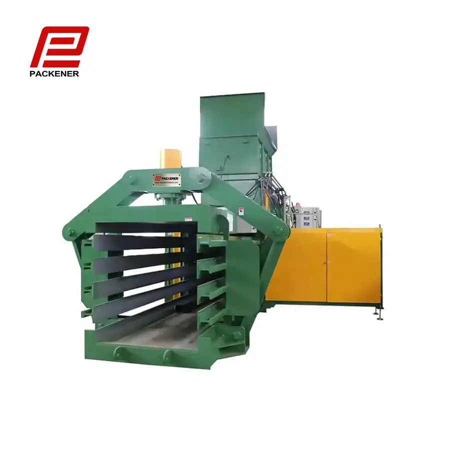 Automatic Cardboard PET Bottle Baler Machine