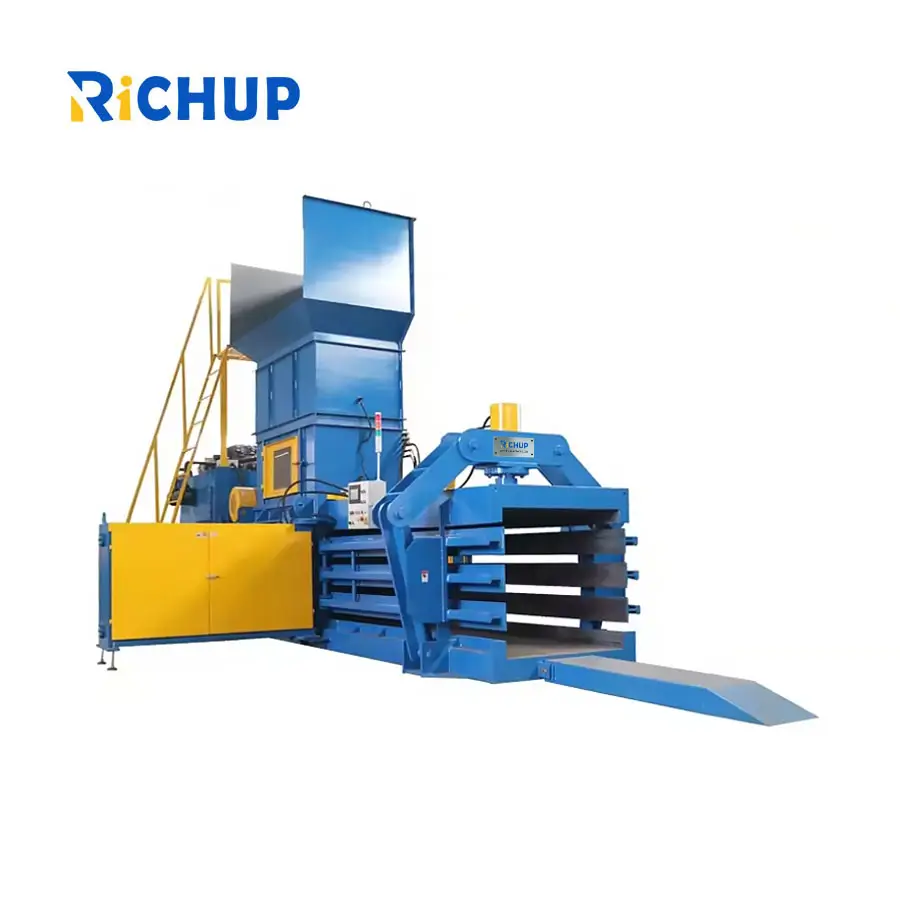 Waste Paper Cardboard Straw Baling Machine