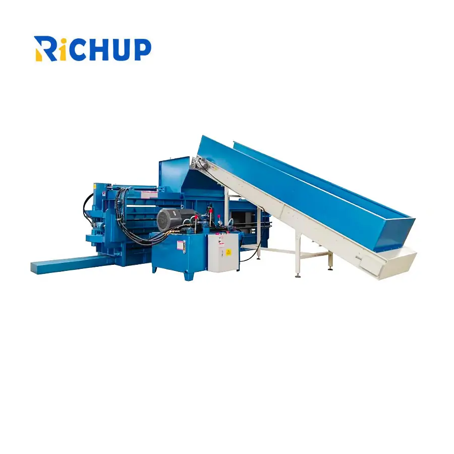 Semi Automatic Horizontal Packer Baler